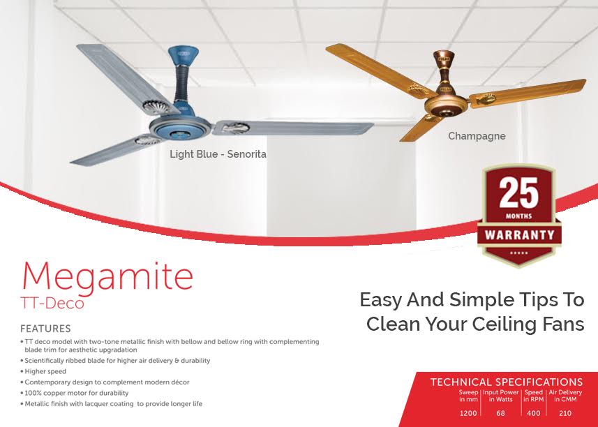 ceiling fans manufacturer in india