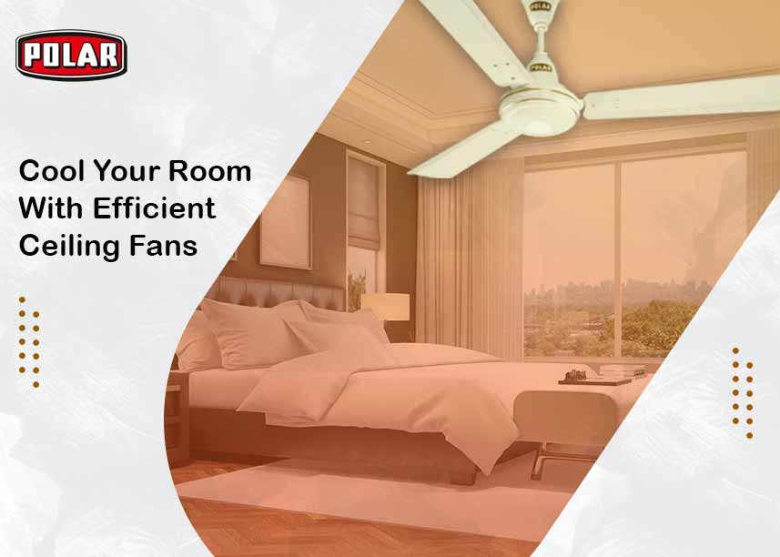 beat summer heat with ceiling fans

